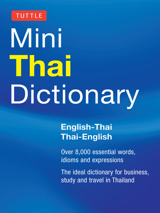 Title details for Tuttle Mini Thai Dictionary by Scot Barme - Available